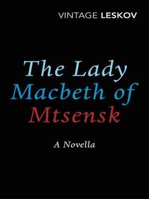 cover image of The Lady Macbeth of Mtsensk